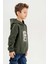 Kapüşonlu Pamuk Erkek Çocuk Sweatshirt 5
