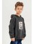 Kapüşonlu Pamuk Erkek Çocuk Sweatshirt 1