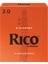 D'Addario Woodwinds Rico RCA1020 Sib Klarnet Kamışı No:2 1