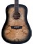 Deep Forest Burl Black Fade Akustik Gitar 1