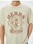 Kolej Baskılı Tişört Bisiklet Yaka Kısa Kollu Pamuklu 5