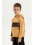 Kapüşonlu Ribanalı Pamuk Erkek Çocuk Sweatshirt 2