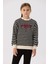 Bg Store Kız Çocuk Çizgili Sweatshirt 2