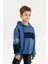 Kapüşonlu Ribanalı Pamuk Erkek Çocuk Sweatshirt 2