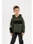 Kapüşonlu Ribanalı Pamuk Erkek Çocuk Sweatshirt 3