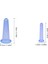 Mini Silikon Vakumlu Mika Yüz Masaj Kupası 3'Lü Karışık Set Mavi Renk 4