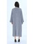 Örgülü Oversize Uzun Kadın Hırka 4
