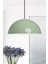 Mint Yeşili Sarkıt Avize, Şık ve Dekoratif Aydınlatma, Metal, 26x26, 1 Ampüllü 1