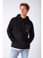 Caldera Relaxed Oversize Siyah Sweatshirt 3