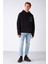 Caldera Relaxed Oversize Siyah Sweatshirt 5