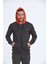 Libra Fermuarlı Kapüşonlu Erkek Sweatshirt Antrasit 1