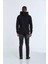 North Kapüşonlu Erkek Sweatshirt Siyah 5