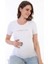 Hamile Pamuklu Esnek Kumaş T-Shirt 5