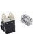 Keystone Jack Utp Cat6 180 D Black 1375055-2 (10'lu Paket ) 2