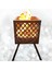 Aktepe Group Ateş Çukuru Bahçe Şöminesi 60 Litre Geniş Hacimli Şömine Soba Mangal Fire Pit 8