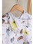 %100 Pamuk Bebek Çocuk Müslin Panço - ZTPANÇO 4
