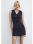 Düğmeli Kısa Elbise 1