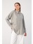 GRI01-OVERSIZE Basic Gömlek 2