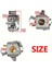 Stıhl Motorlu Testere ST018 MS170 MS180 017 018 Için Karbüratör Stıhl MS170 & MS180 Motorları Için Yüksek Verimli Alüminyum Alaşımlı Karbüratör 3