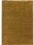 Yuvarlak Soft Shaggy Halı Salon Oturma Mutfak Halısı Yumuşak Yüksek Havlı Düz Altın Gold Dore 2