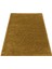 Yuvarlak Soft Shaggy Halı Salon Oturma Mutfak Halısı Yumuşak Yüksek Havlı Düz Altın Gold Dore 3