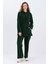 Zümrüt-Kapüşonlu Kanguru Cepli Pantolonlu Takım 1