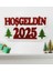 Yılbaşı, Hoşgeldin 2025 Strafor Dekor Süs 1