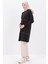 Siyah-Saten Ara Biyeli Sweat Hırka 3