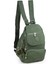 Küçük Boy Krinkıl /klinkır Su Geçirmez Uzun Askılı Çok Gözlü Günlük Kadın Sırt Çantası Yeşil 12-4g 1