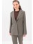 Haki-Astarlı Blazer Ceket 1