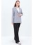 Gri-Astarlı Blazer Ceket 3