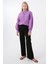 Siyah-Pamuklu Wide Leg Likralı Pantolon 1