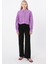 Siyah-Pamuklu Wide Leg Likralı Pantolon 2