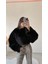Porter Siyah Kürk Sweat 2