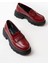 746-759 Bordo Rugan Günlük Yüksek Tabanlı Loafer Ayakkabı 5