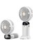 N15 Dijital LED Göstergeli Katlanabilir Kirpik ve Makyaj Kurutucu Fan 1