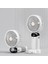 N15 Dijital LED Göstergeli Katlanabilir Kirpik ve Makyaj Kurutucu Fan 3