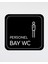 Personel Bay Wc 14 x 15 cm Tabela Levha 1