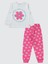 Kız Çocuk Pijama Takımı 6-9 Yaş Pembe Sıklamen 1