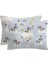 Mavi Flanel Bebek Yastık Kılıfı 35x45, Paket 2, Pamuklu, Yumuşak ve Rahat Kullanım 1