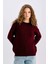 Oversize Geniş Kalıp Bisiklet Yaka Basic Düz Triko Kazak D9518AX24WN 1