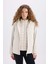 Fit Su Geçirmez Softshell Mont Rüzgar Geçirmez Kapüşonlu Cepli Fermuarlı C4959AX24WN 4