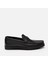 02AYH299400A100 HAKIKI Deri Siyah Erkek Loafer 1