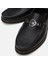 02AYH299400A100 HAKIKI Deri Siyah Erkek Loafer 3