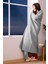 Gri Pamuk Battaniye 150x200cm, Yumuşak ve Hafif, Tek Kişilik, Rahat Kullanım 3