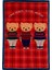 Kırmızı Teddy TV Battaniyesi 100x150 cm, yumuşak ve şık ev dekoru 5