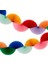 Meri Rainbow Honeycomb Fan Garland Gökkuşağı Petekli Yelpaze Asılan Süs 1