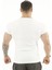 Beyaz Slim Fit Yıldızlı Body Tişört Big Sam 2796 5