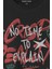 Typography Design Crispy Reality Y2K Grunge Street Grafitti Baskılı Siyah T-Shirt 2