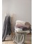 Yumuşak ve rahat 140x190 cm pudra renkli battaniye, wellsoft malzeme, düz desen 3